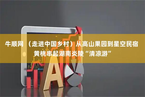牛顺网 （走进中国乡村）从高山果园到星空民宿 黄桃串起湖南炎陵“清凉游”